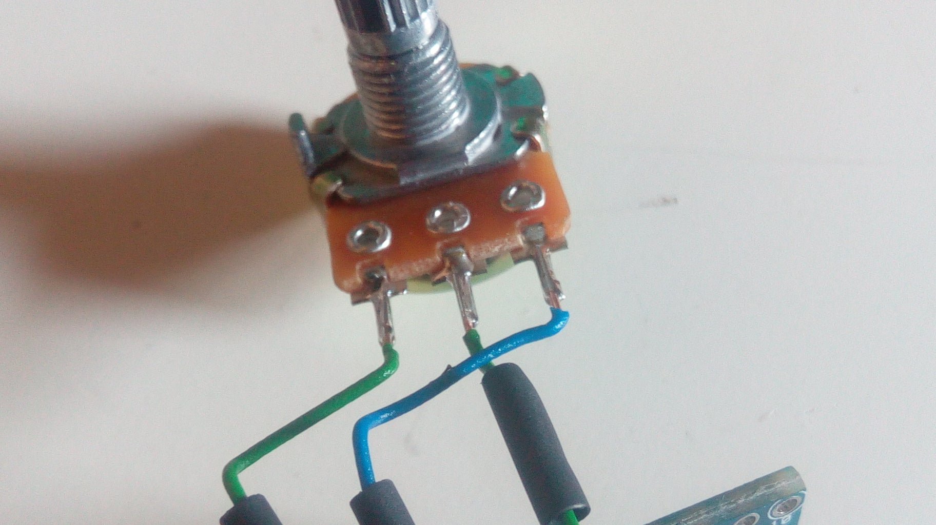 Potentiometer Based 9 Steps with Pictures Circuit Diagram