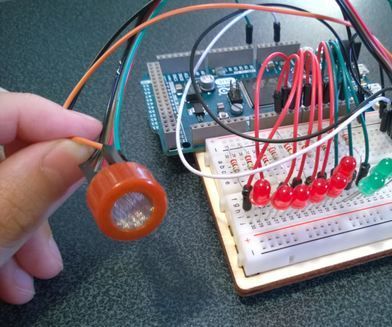 Alcohol Tester With LED Lights