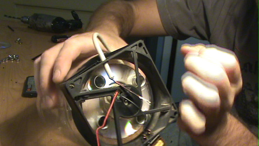 Make a Usb Laser Air Purifier Lamp