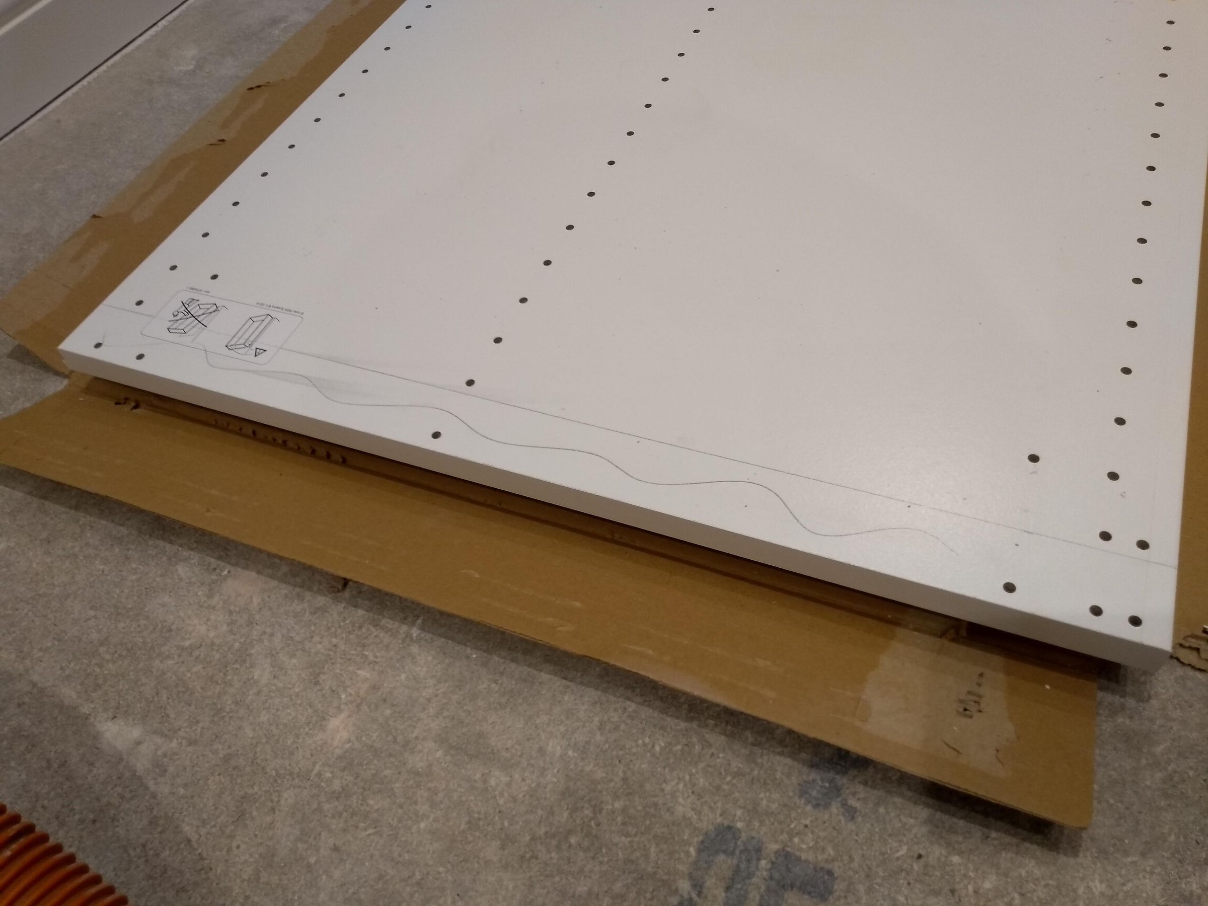 IKEA Pax Wardrobe Shortening, Reducing Height, Buildingin Floor to