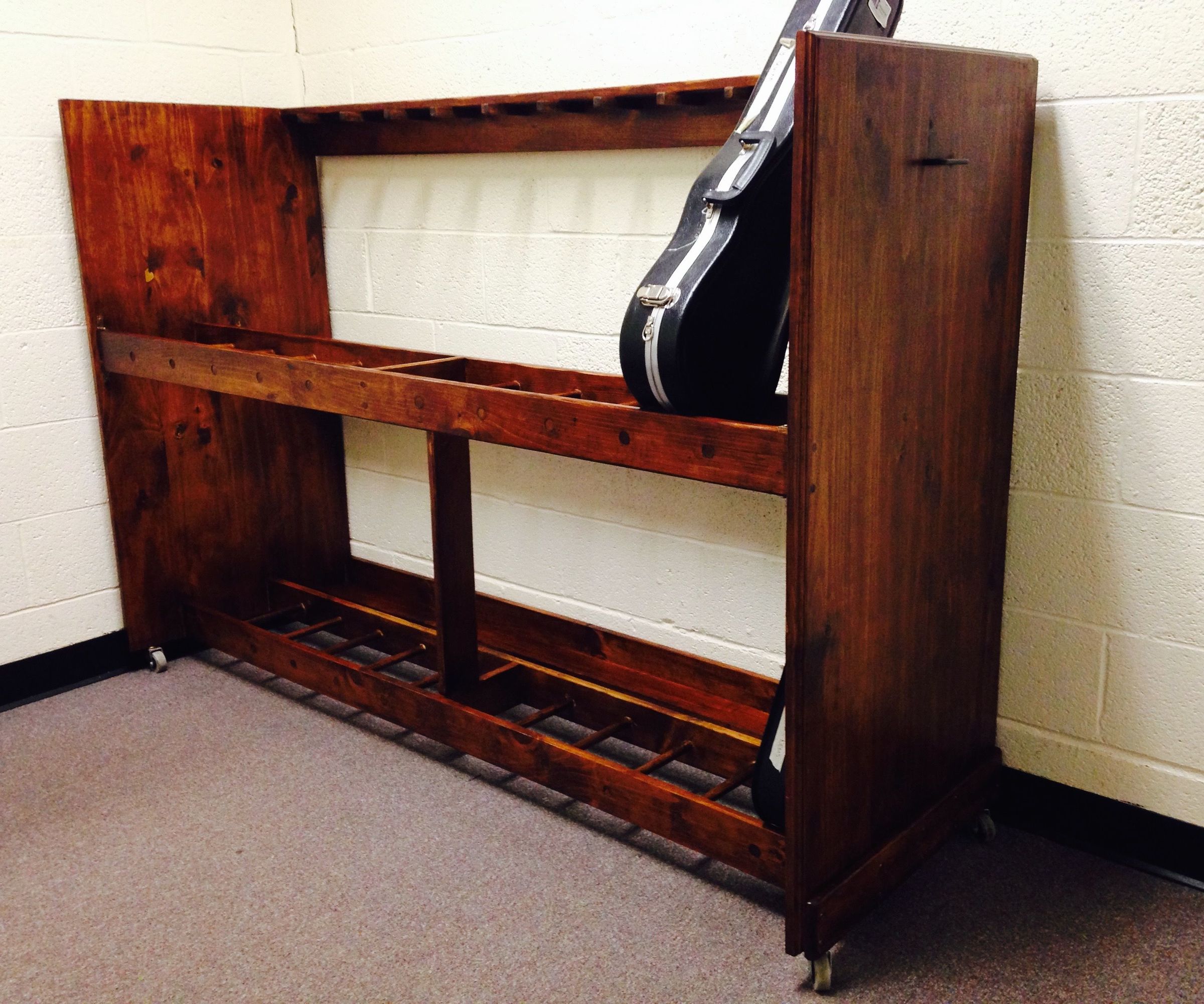 Viola & Violin Rack for Middle School Orchestra