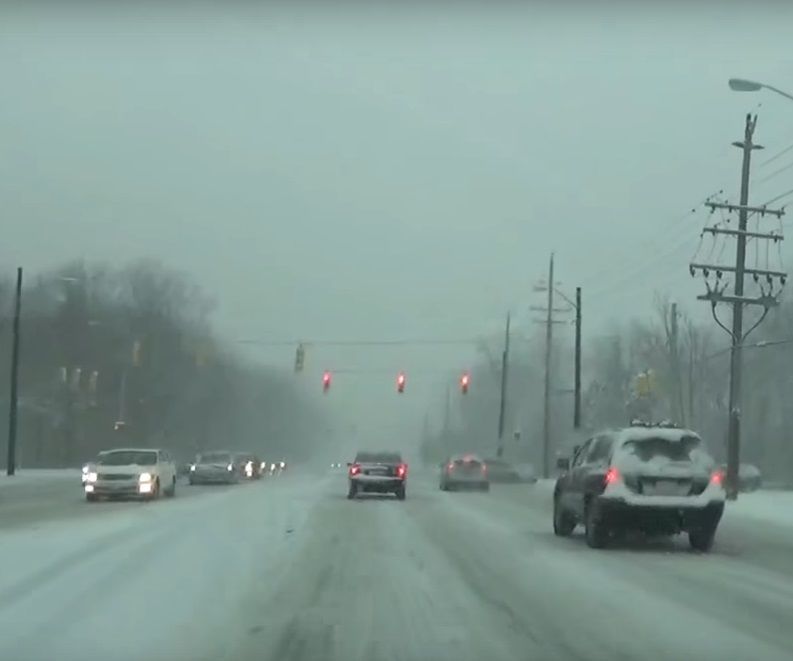 How to Drive Safely in a Snowstorm