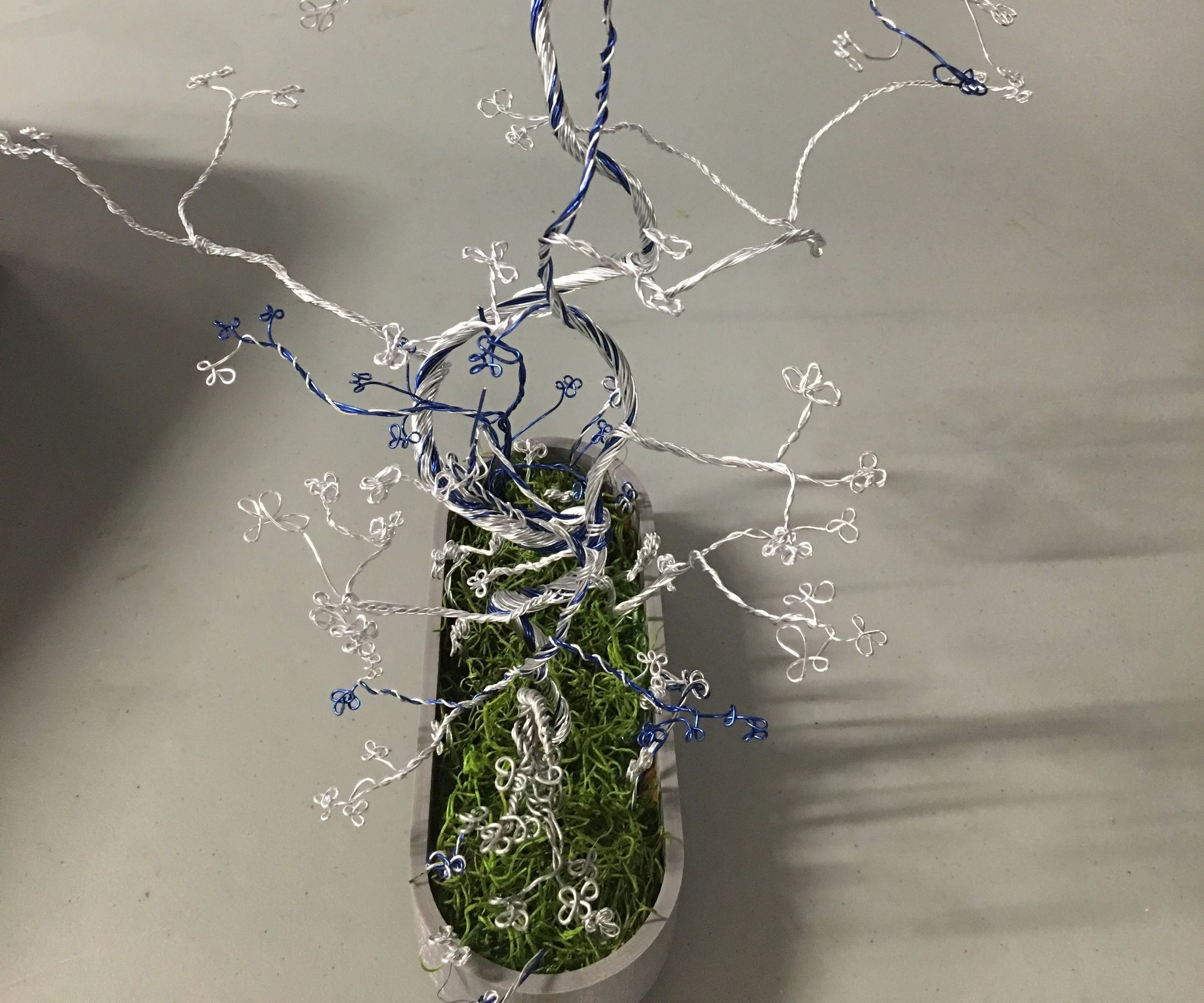 DIY Wire Bonsai Tree Garden