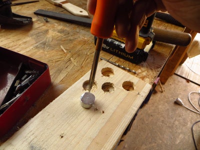 Drilling and Finishing the Stops