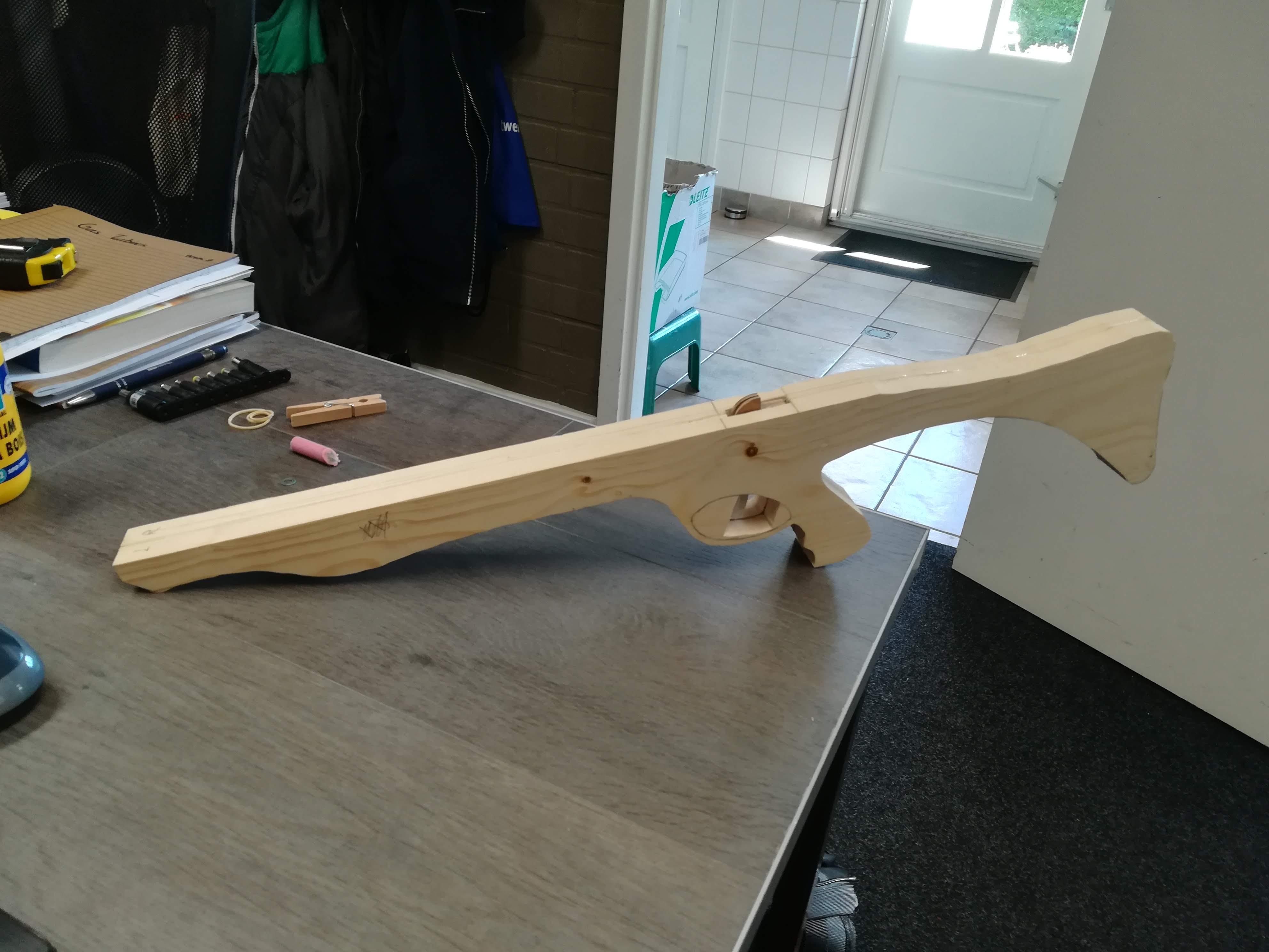 Wooden Pulley Crossbow 6 Steps Instructables