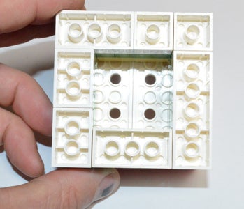 Drilling the Holes for the LED's