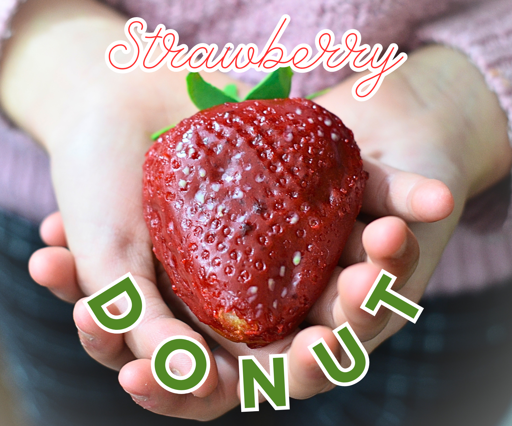 Hyperrealistic Strawberry Donuts (w/ Strawberry Cream Filling)