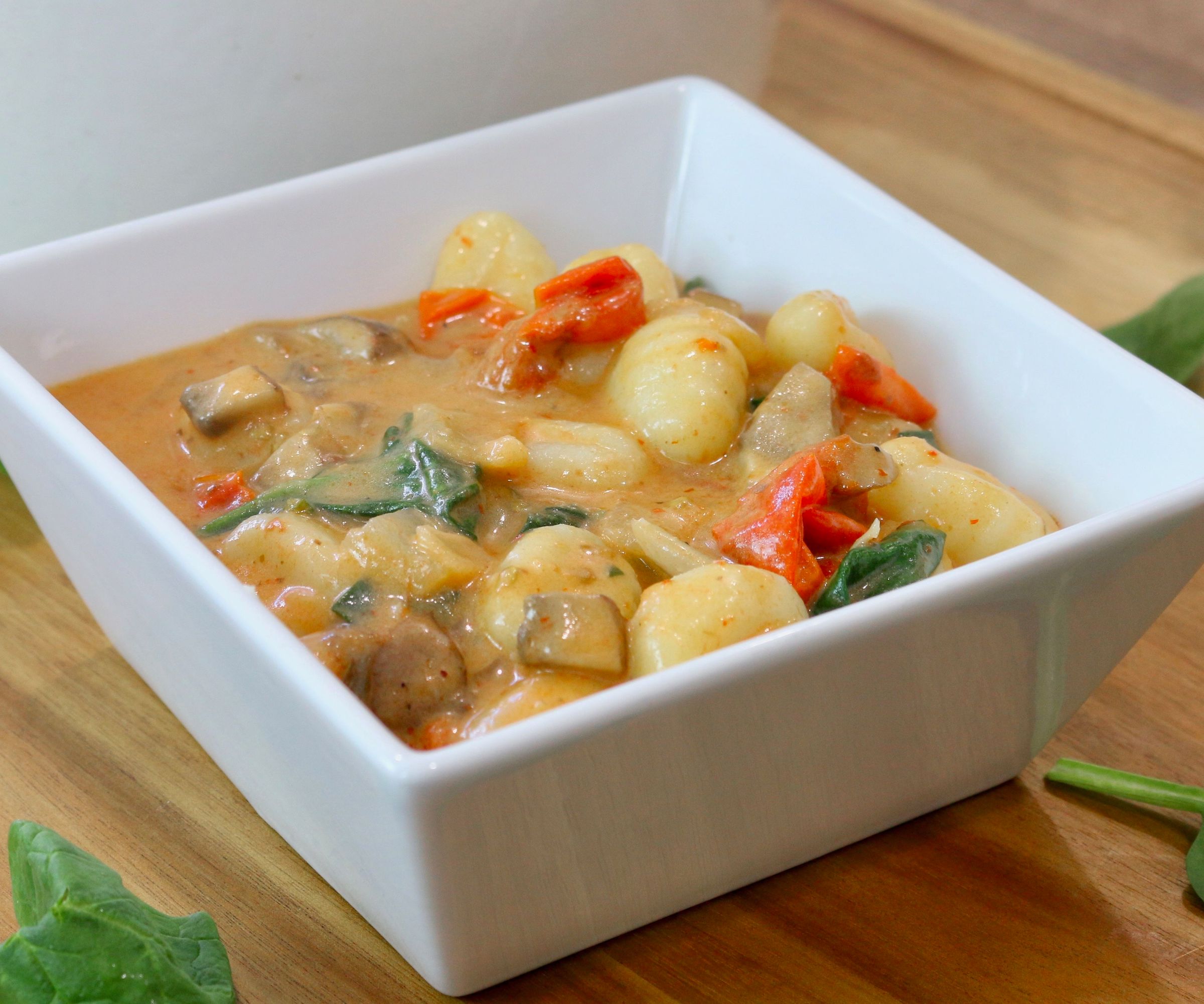 Coconut Thai Curry Gnocchi 