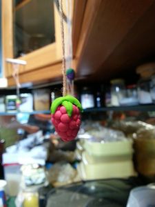 Raspberry Ornament for Jewlary and Jam Decoration