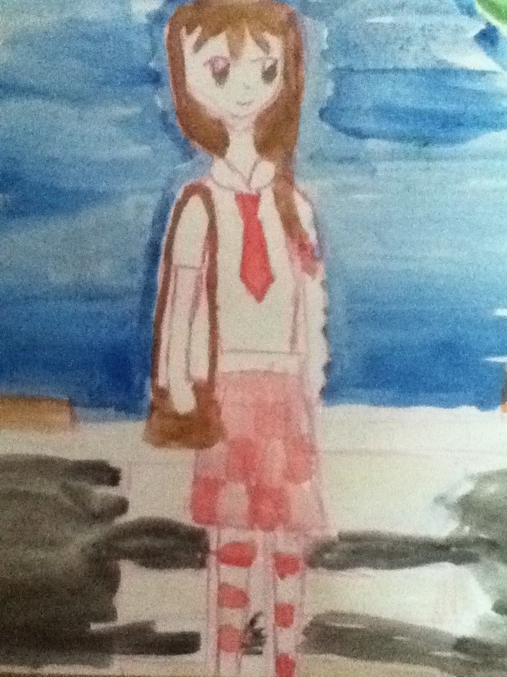 How To Paint : Simple School Girl