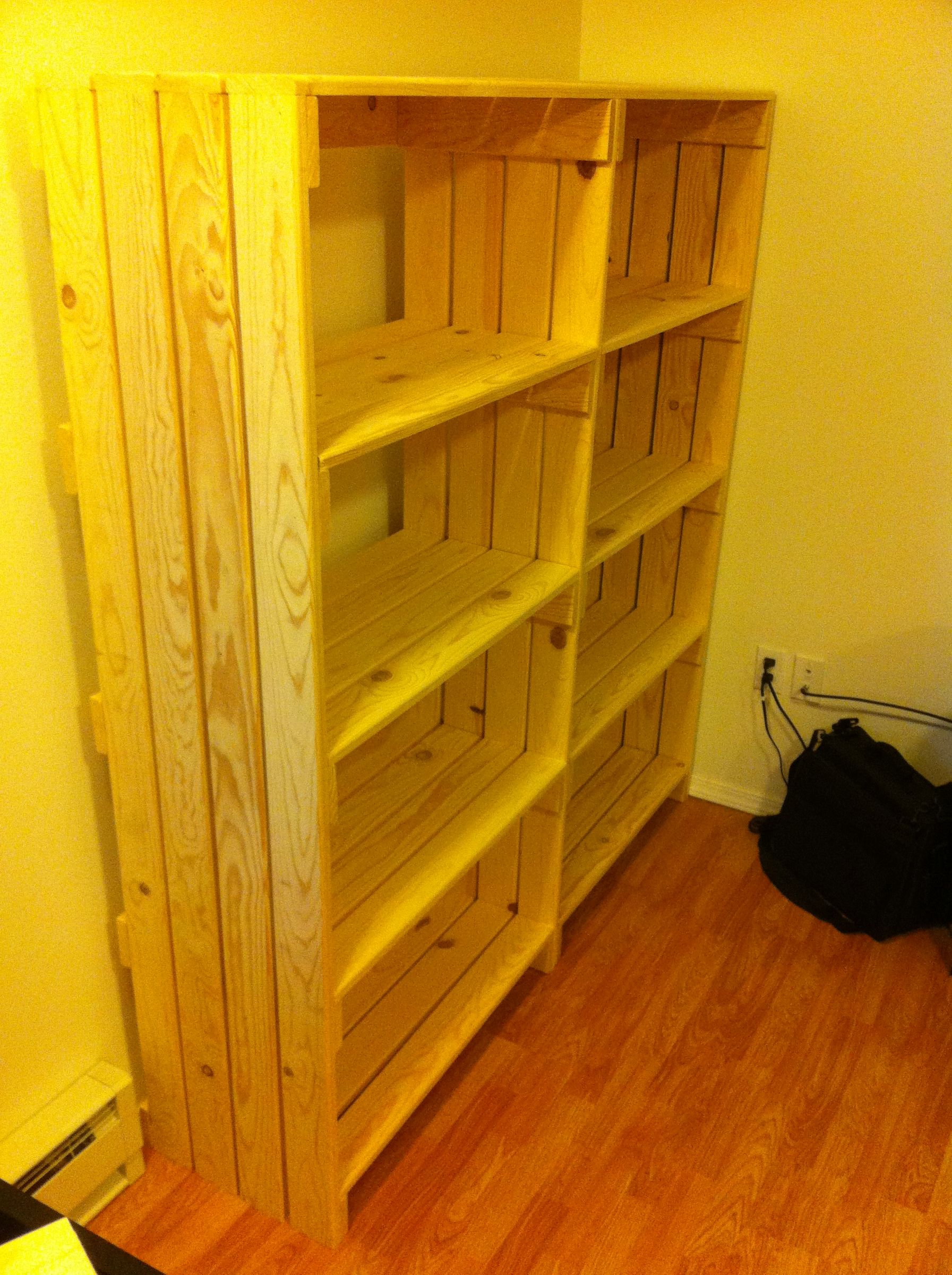 Inexpensive Book Shelf 4 Steps (with Pictures) Instructables