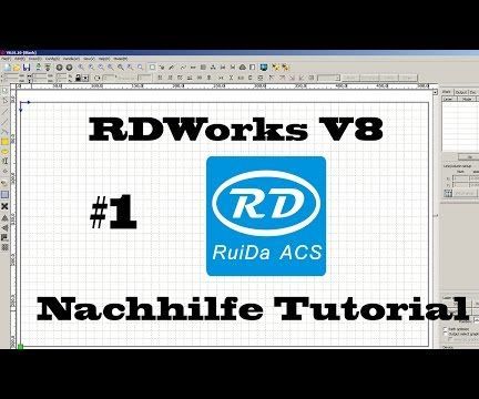RDWorks V8 Tutorial Nachhilfe