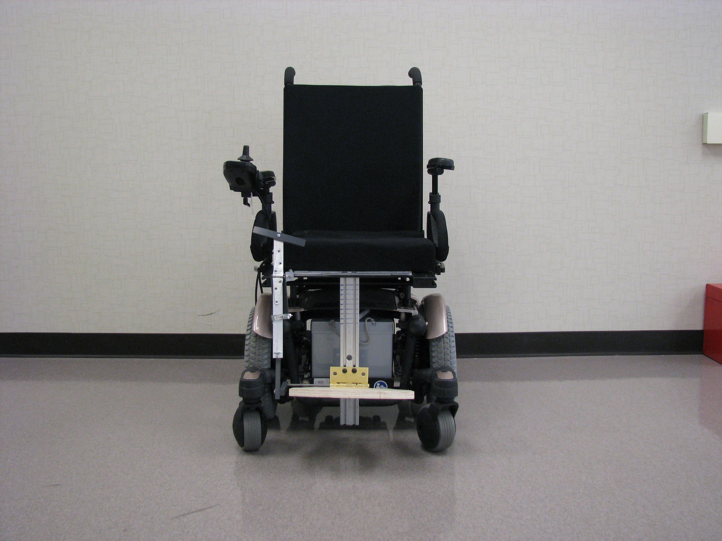 Instructions for Making a Four Bar Linkage Attachment for Center Mounted Footrest