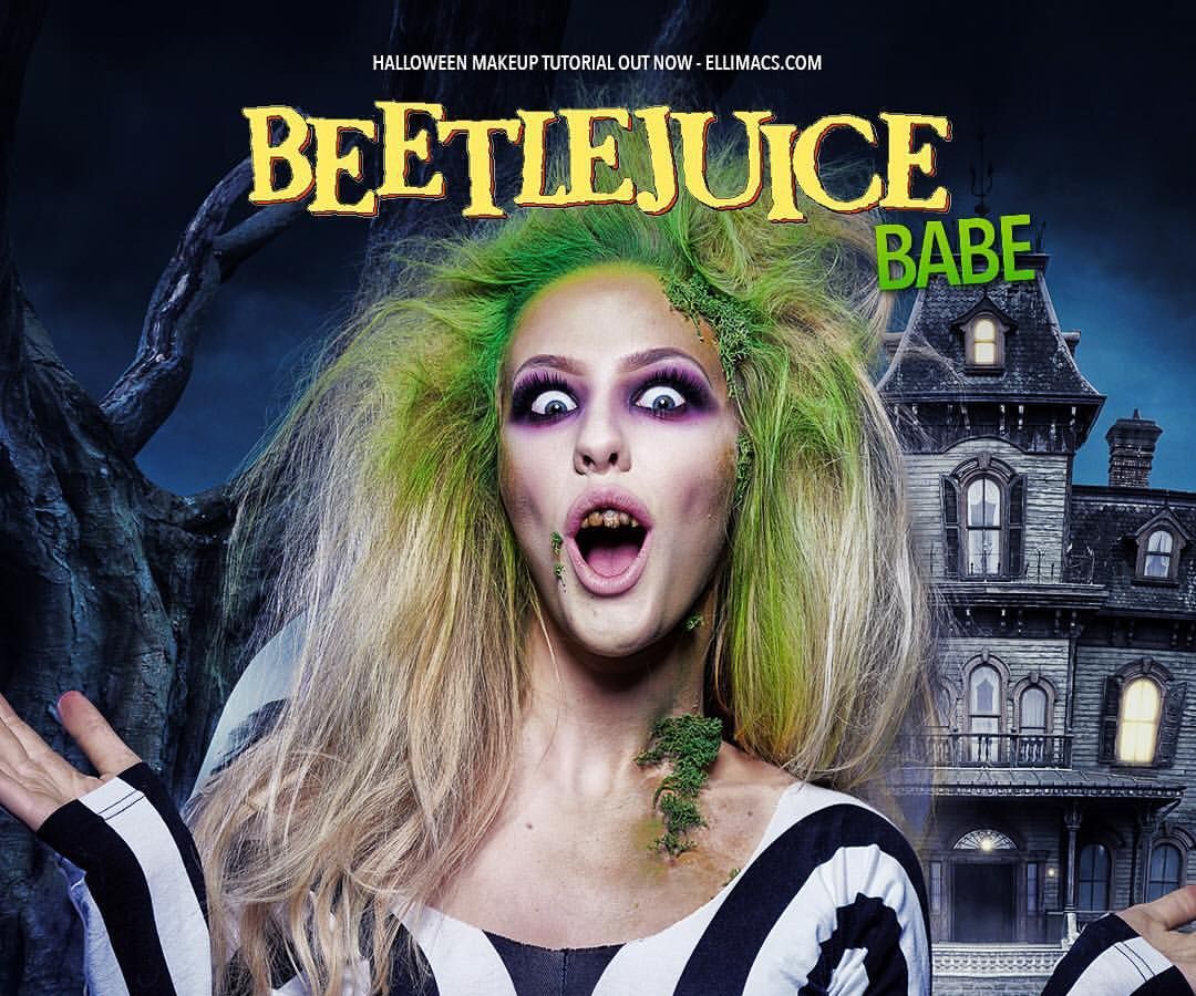 Beetlejuice Babe - SFX Makeup Tutorial