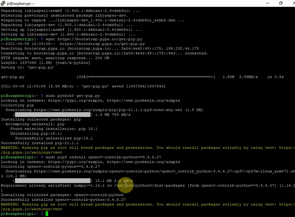 Install OpenCV on Raspberry Pi in Less Than 10 Minutes : 5 Steps ...