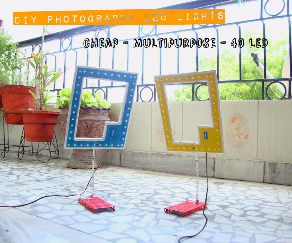 DIY Photography LED Lights
