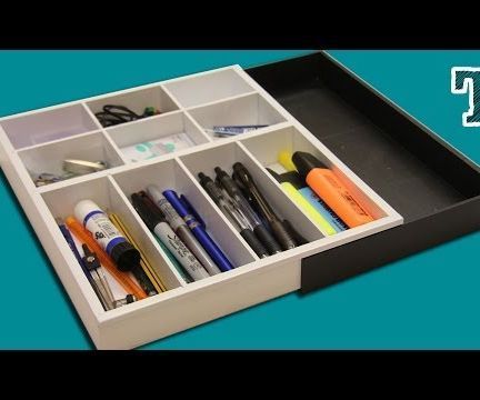 Expanding Desk Draw Dividers (Free Plans)
