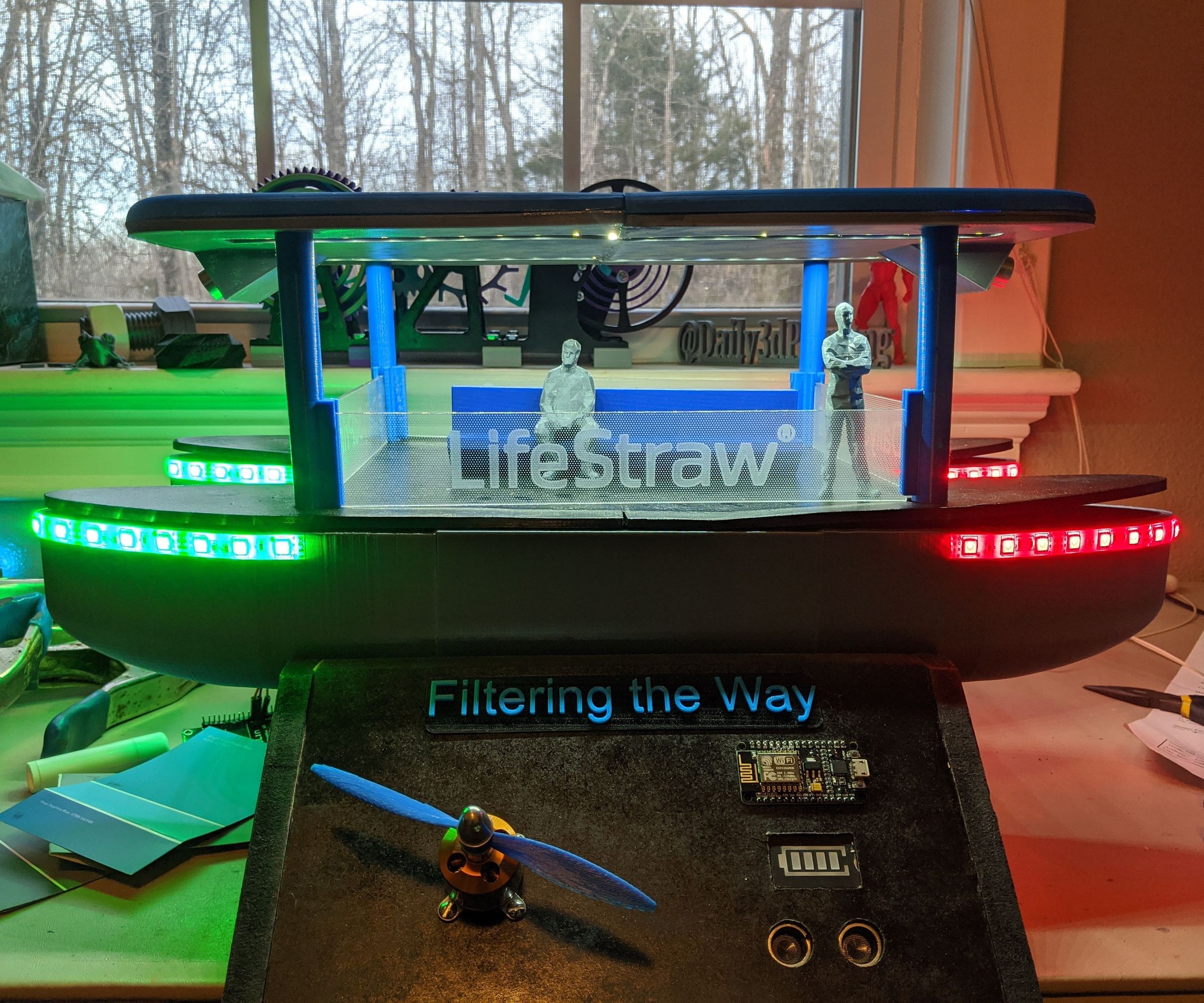 Arduino Autonomous Filtering Vessel