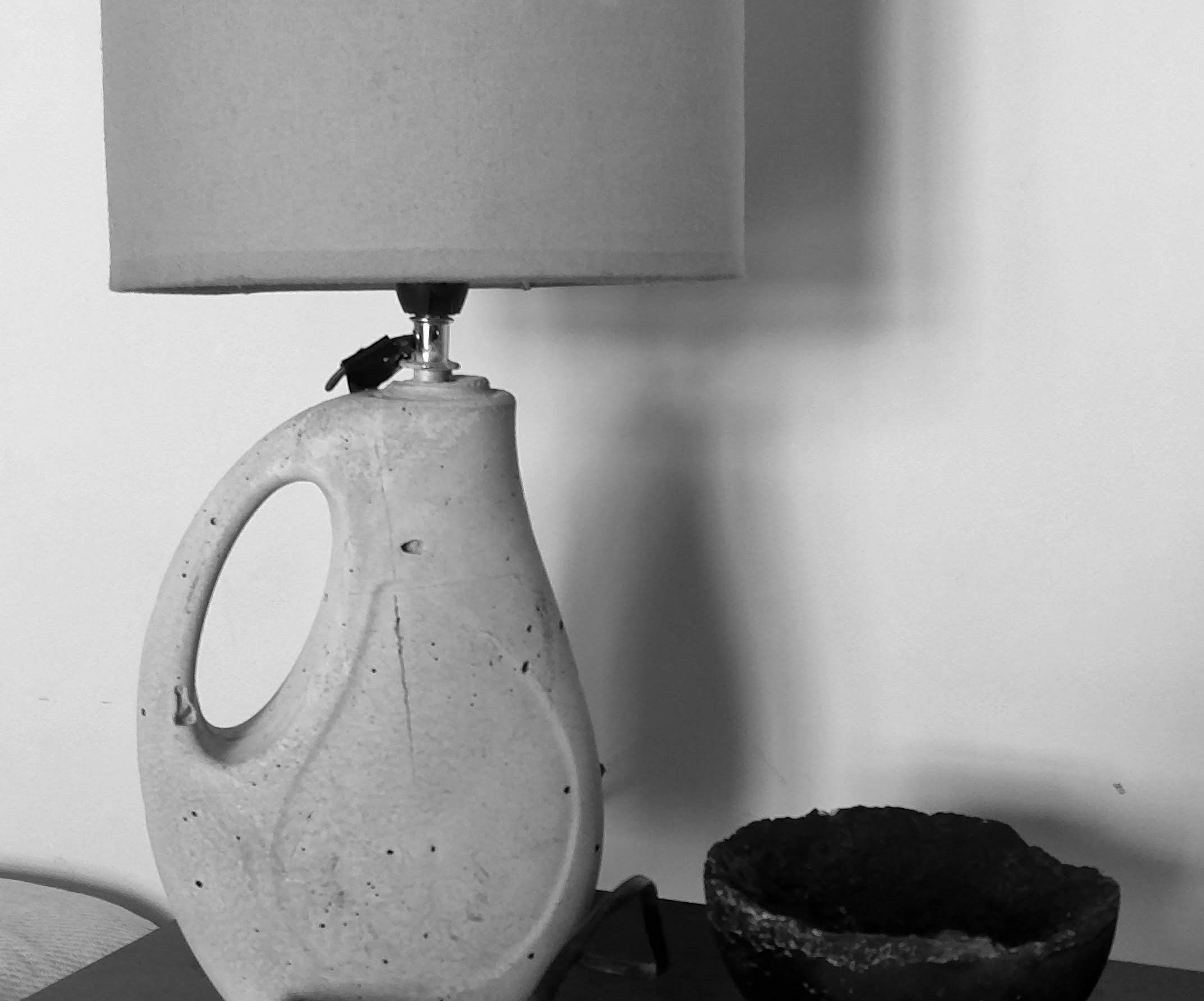 Cement Casted Lamp - Genteel