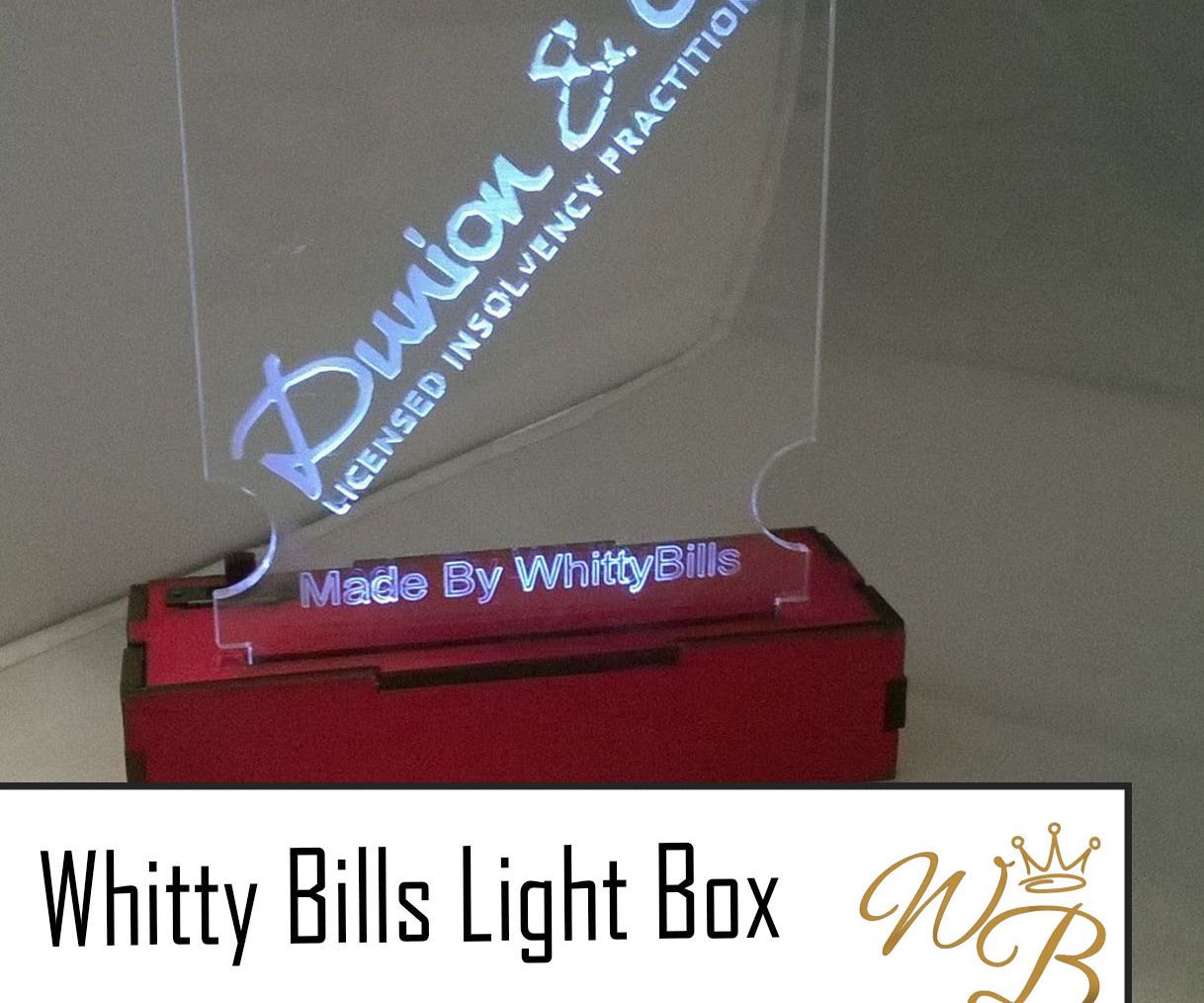 Whitty Bills Light Box