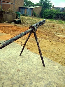 Laser-assisted Takedown Blowgun With Bipod