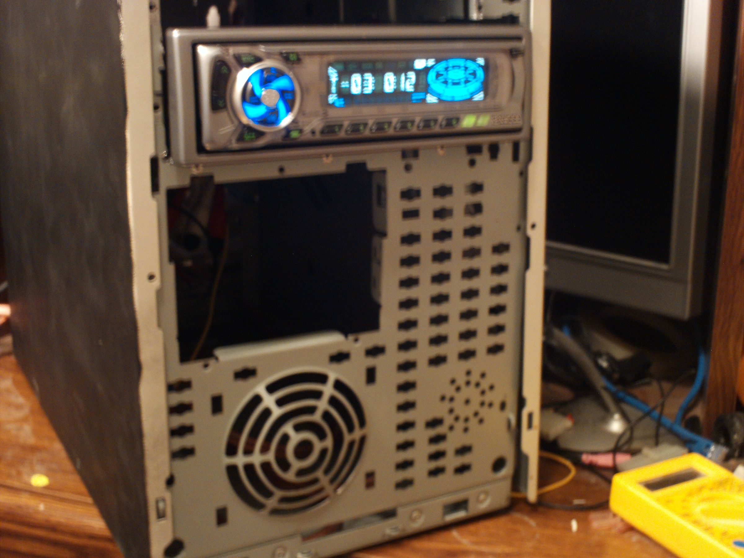 ATX Powered Car Stereo, and 3 Way Speakers (for Home Use) 10 Steps