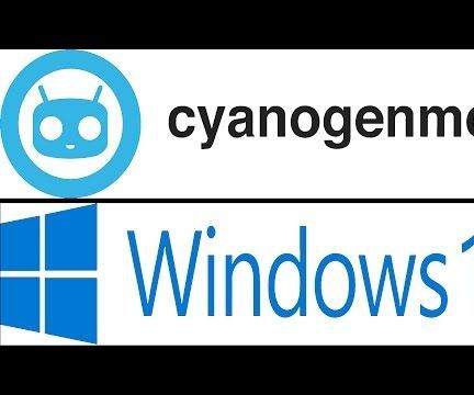 Dual Boot Cyanogen and Windows