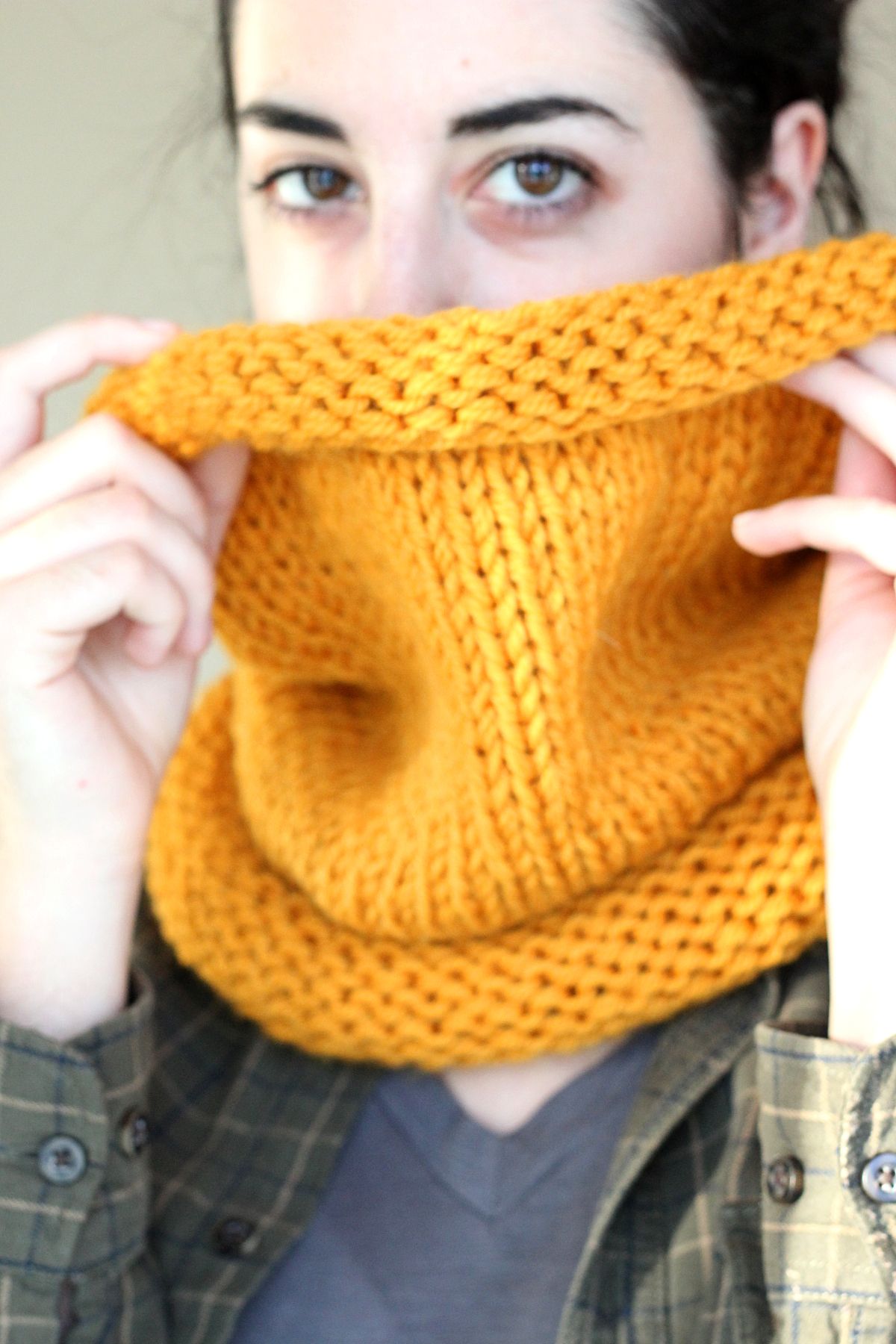 How to Knit an Infinity Scarf in 3 Steps 3 Steps Instructables