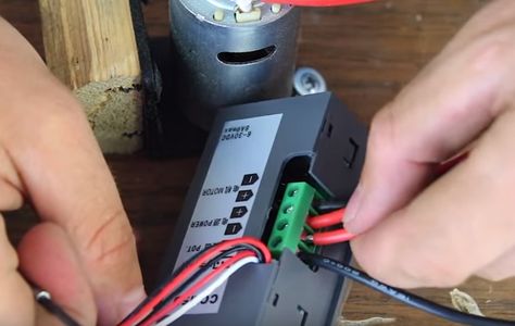 You Need to Find a Motor and a Power Supply Unit)) 