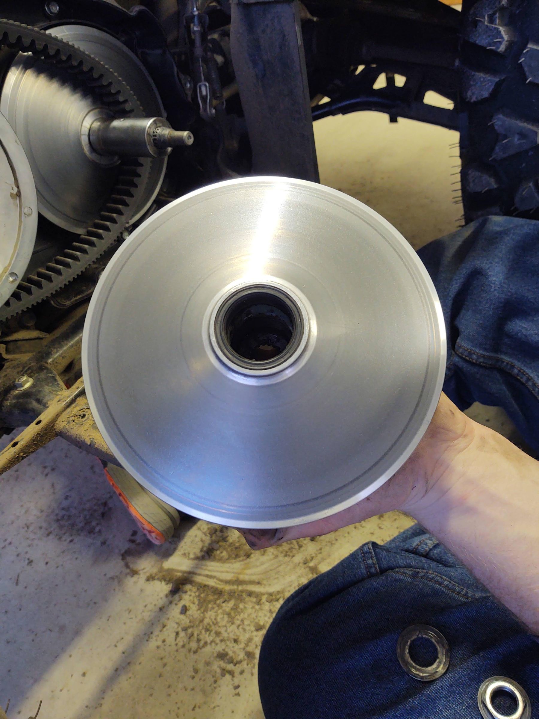 How to Change Clutch Weights and Add Shims to 20162018 Yamaha Kodiak 700 20 Steps Instructables