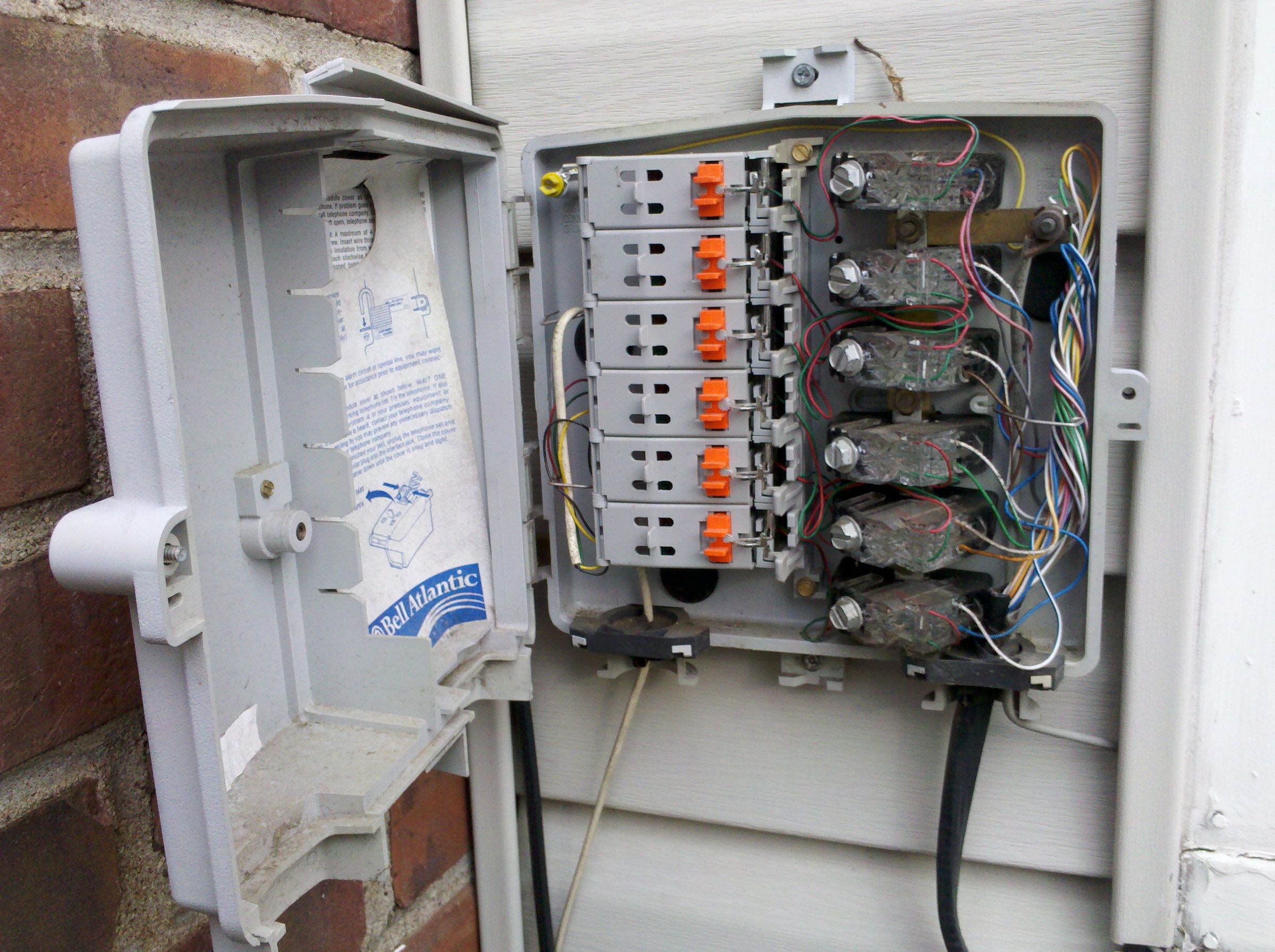 Telephone Network Interface Wiring