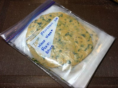 Fenugreek Leaves Flat Bread