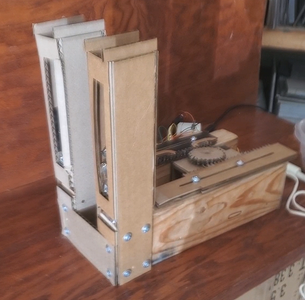 Cardboard Candy Vending Machine