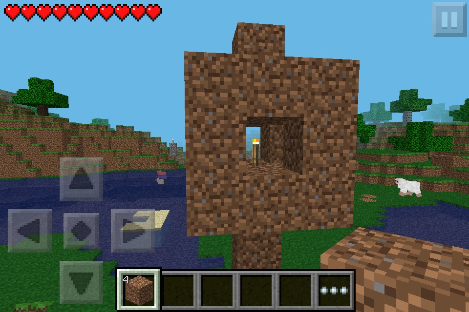 How to Make a Street Light on Minecraft PE