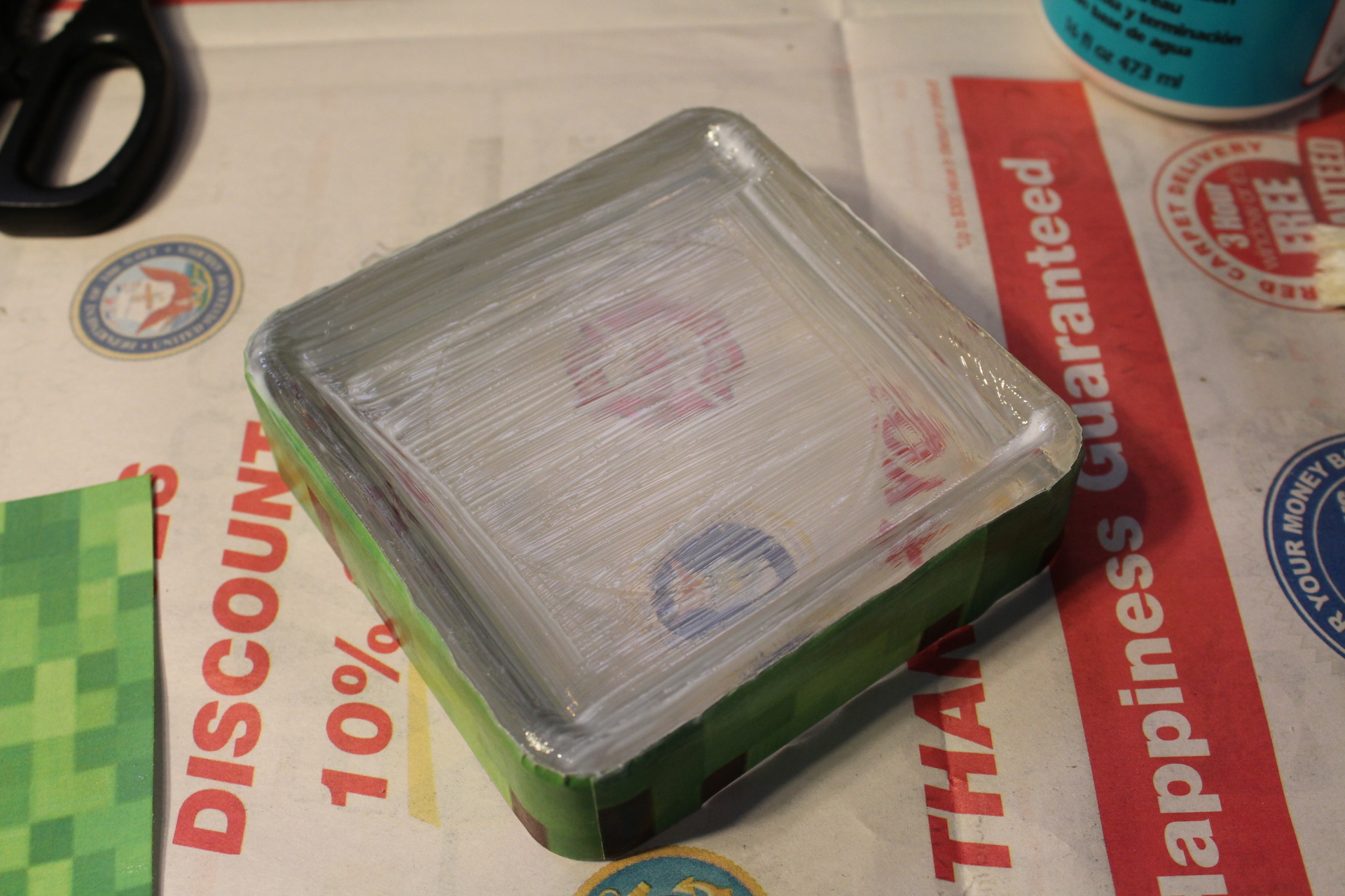 Dishwasher Safe Minecraft Cookie Jars 5 Steps Instructables