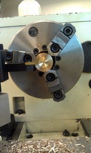 Boring the Center Hole