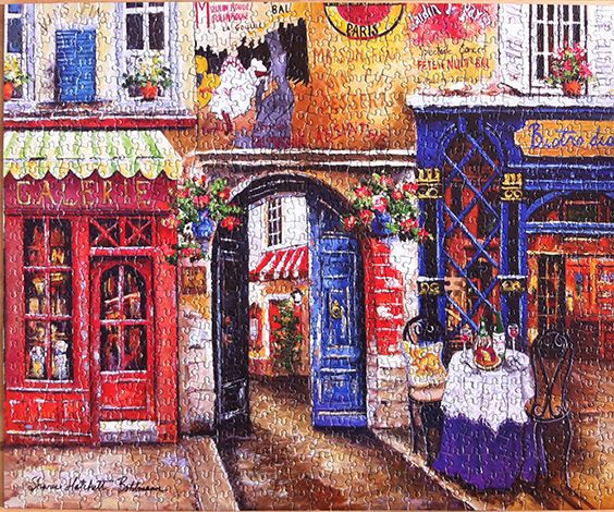 How to put together a jigsaw puzzle