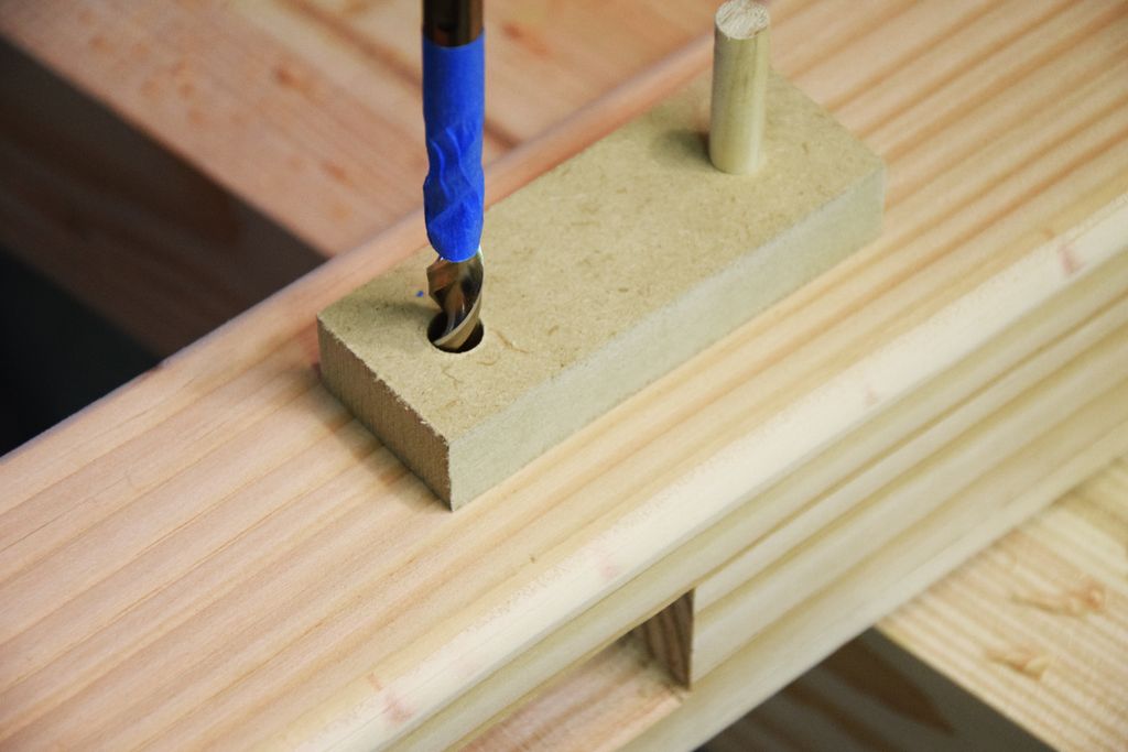 Drill Dowel Pin Hole