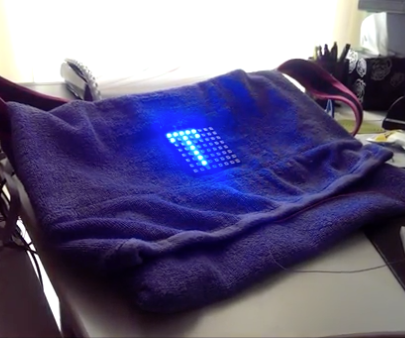 H2G2 Towelday Adafruit Neomatrix Messenger Bag