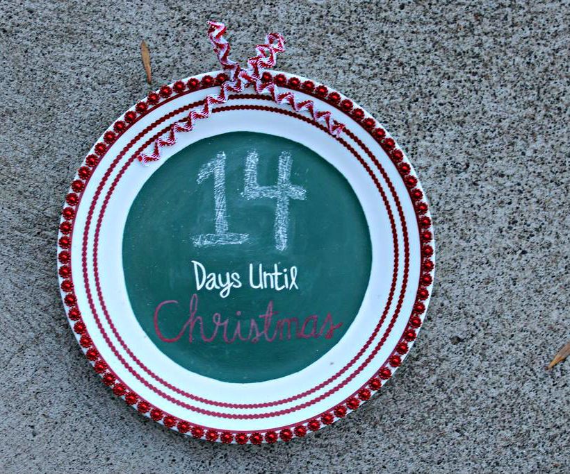 Christmas Countdown Sign