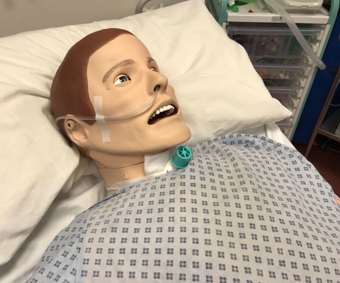 Converting Your Simulation Manikin for Tracheostomy Suctioning 