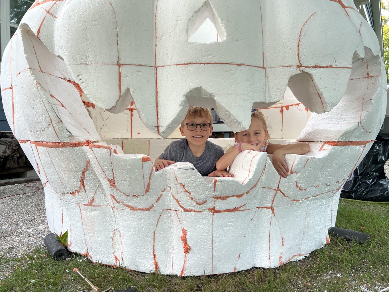 Oversized Foam Jack-o Lantern : 20 Steps (with Pictures) - Instructables