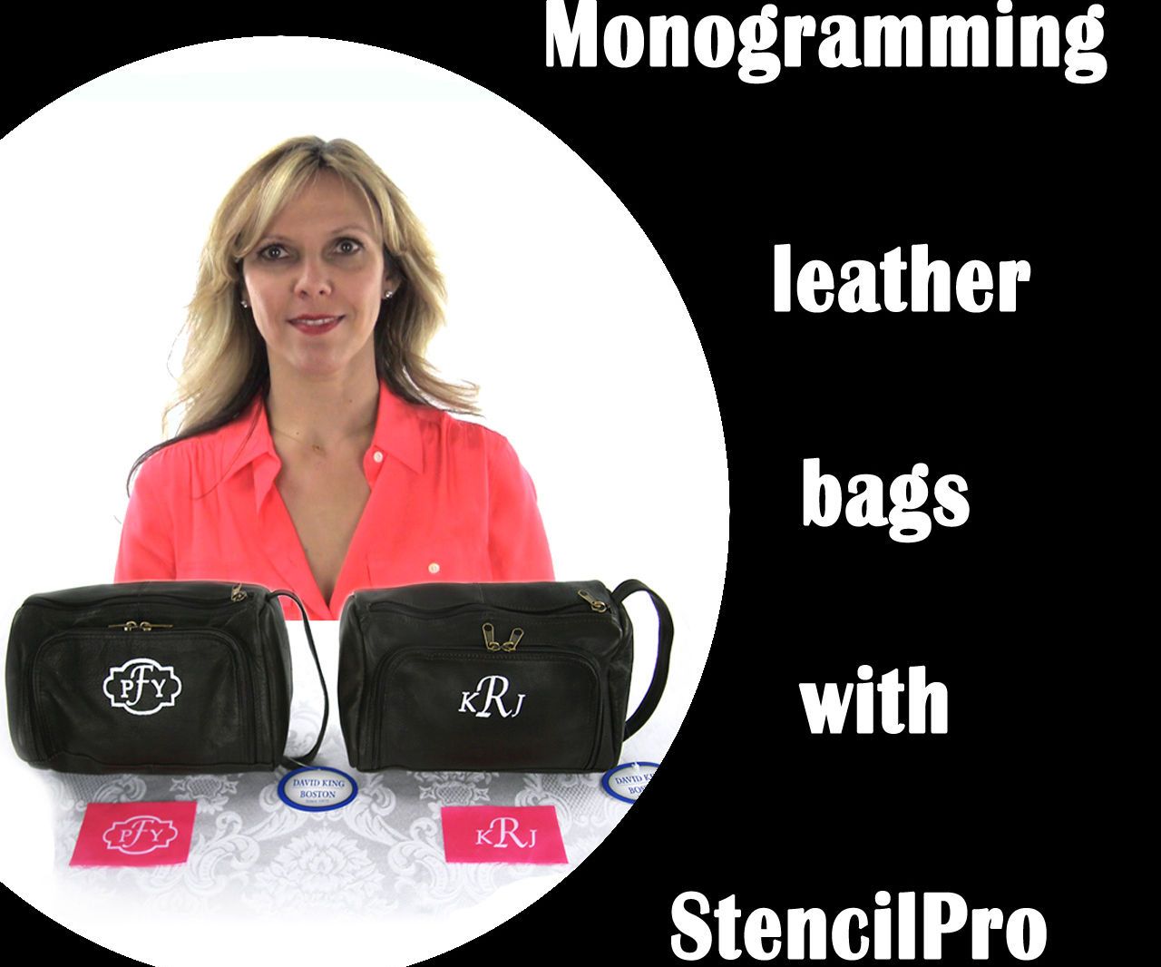 Fun & Easy Monogramming Leather