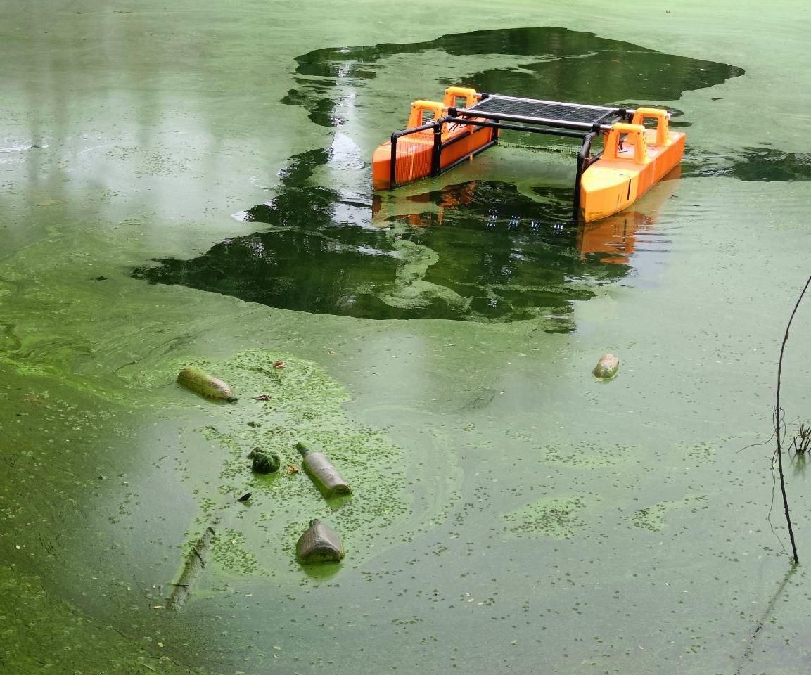 Surface Water Waste Collection Robot for Community Impact Under EPICS-in-IEEE