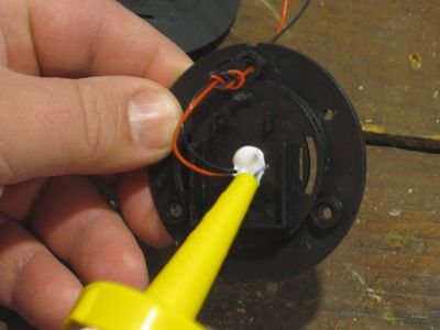 Mount the LED in the Case