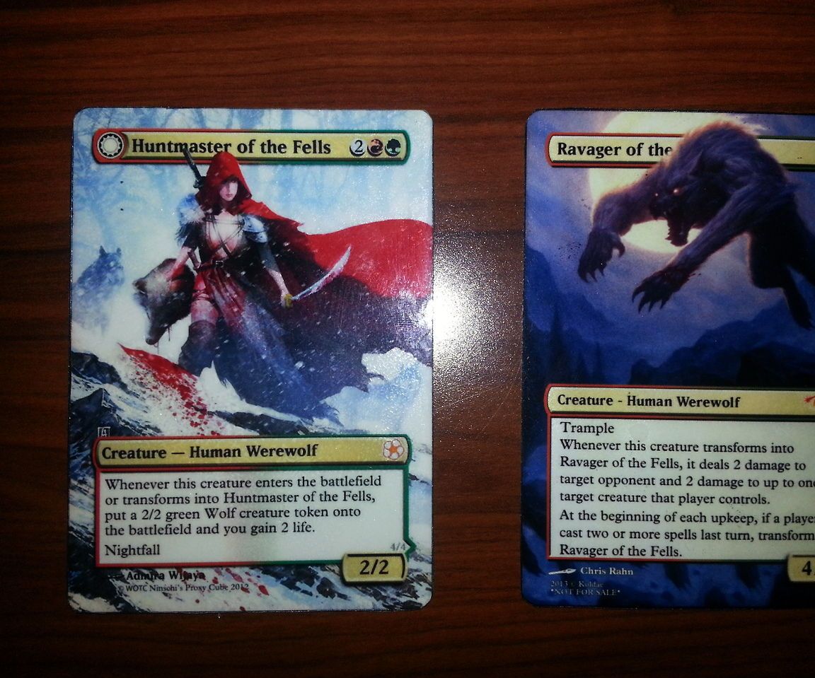 How to Prepare Magic Cards for Foil Proxies