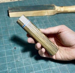 Shaping the Wa Handle