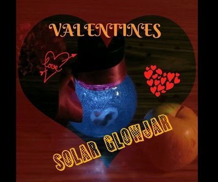Valentines Day Glow Jar
