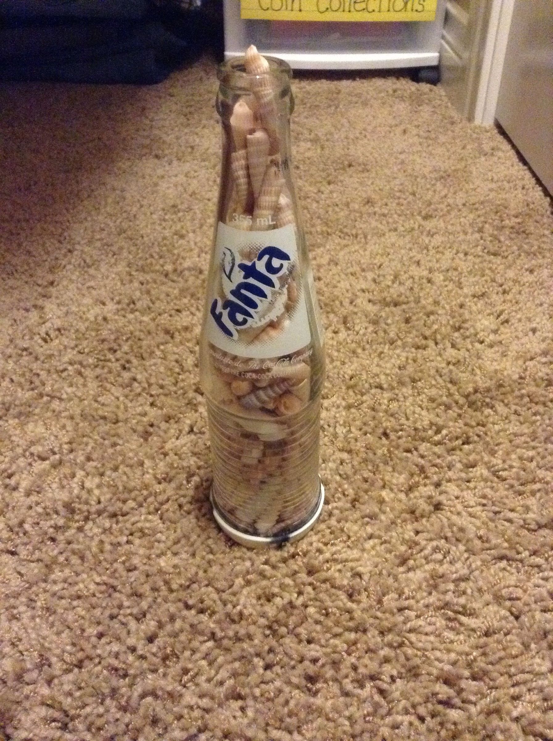 Glass Soda Bottle Display