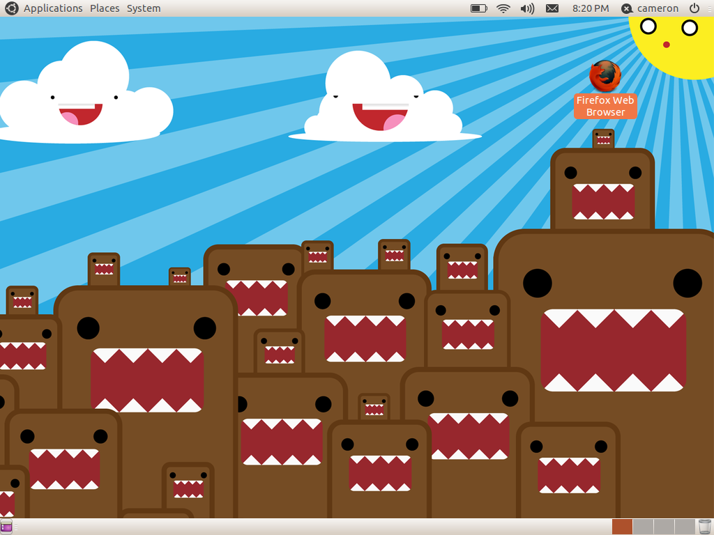 My Awesome Udomou Desktop
